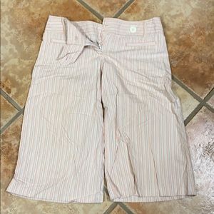 Pin striped capris